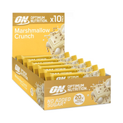 Optimum Nutrition Crunch Bar Box Of 10 - Marshmallow