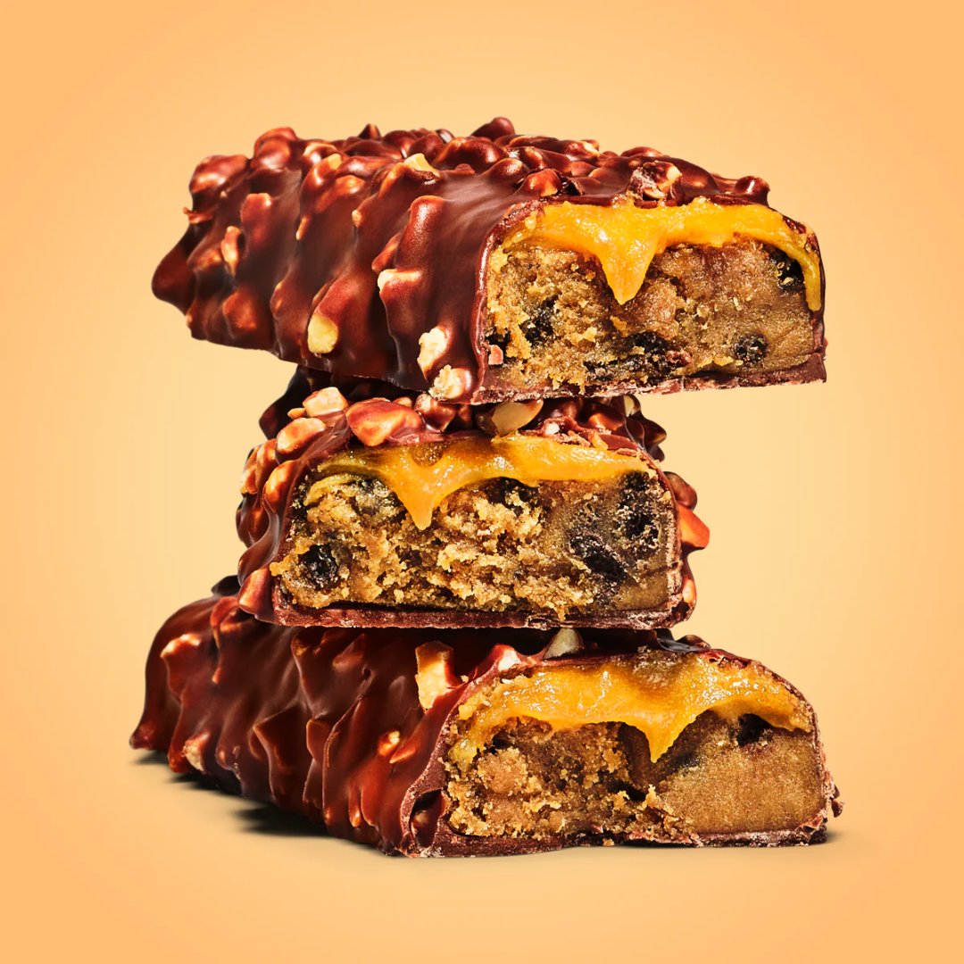 Misfits Plant-Based Protein Bar 15x50g - Caramel Fudge