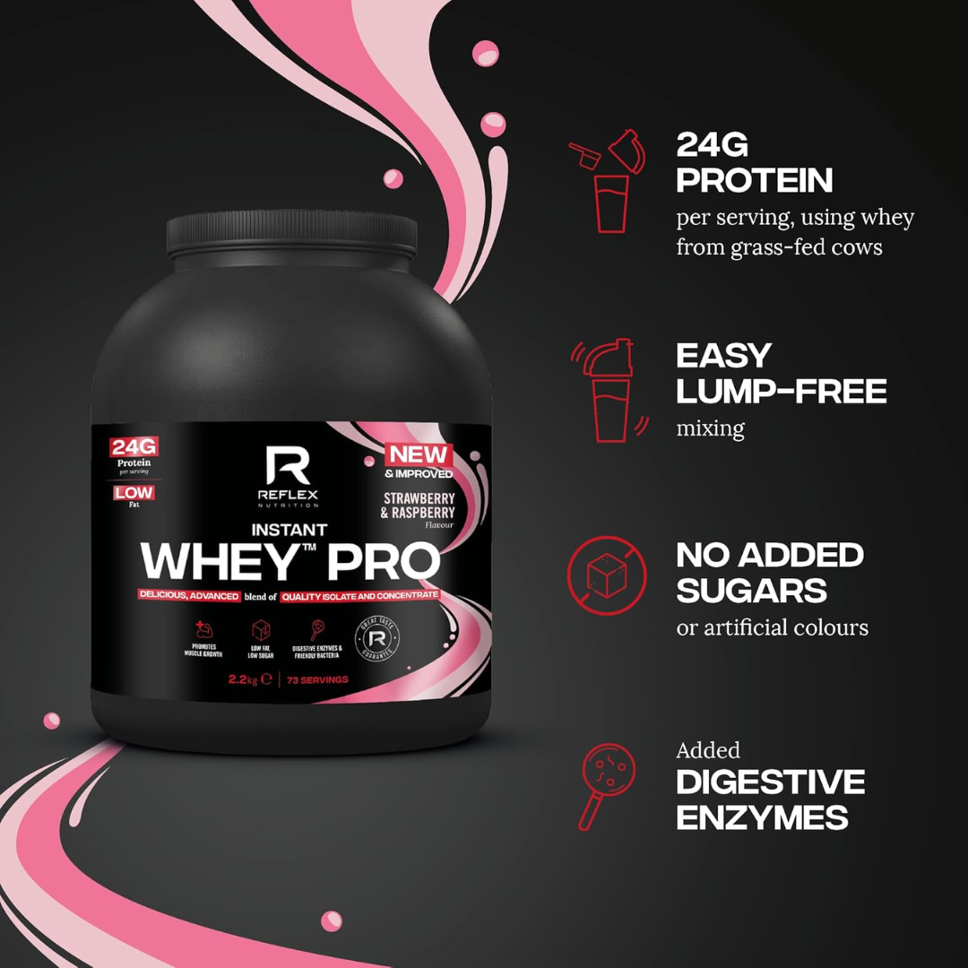 Reflex Nutrition Instant Whey Pro 2.2kg - Salted Peanut Caramel
