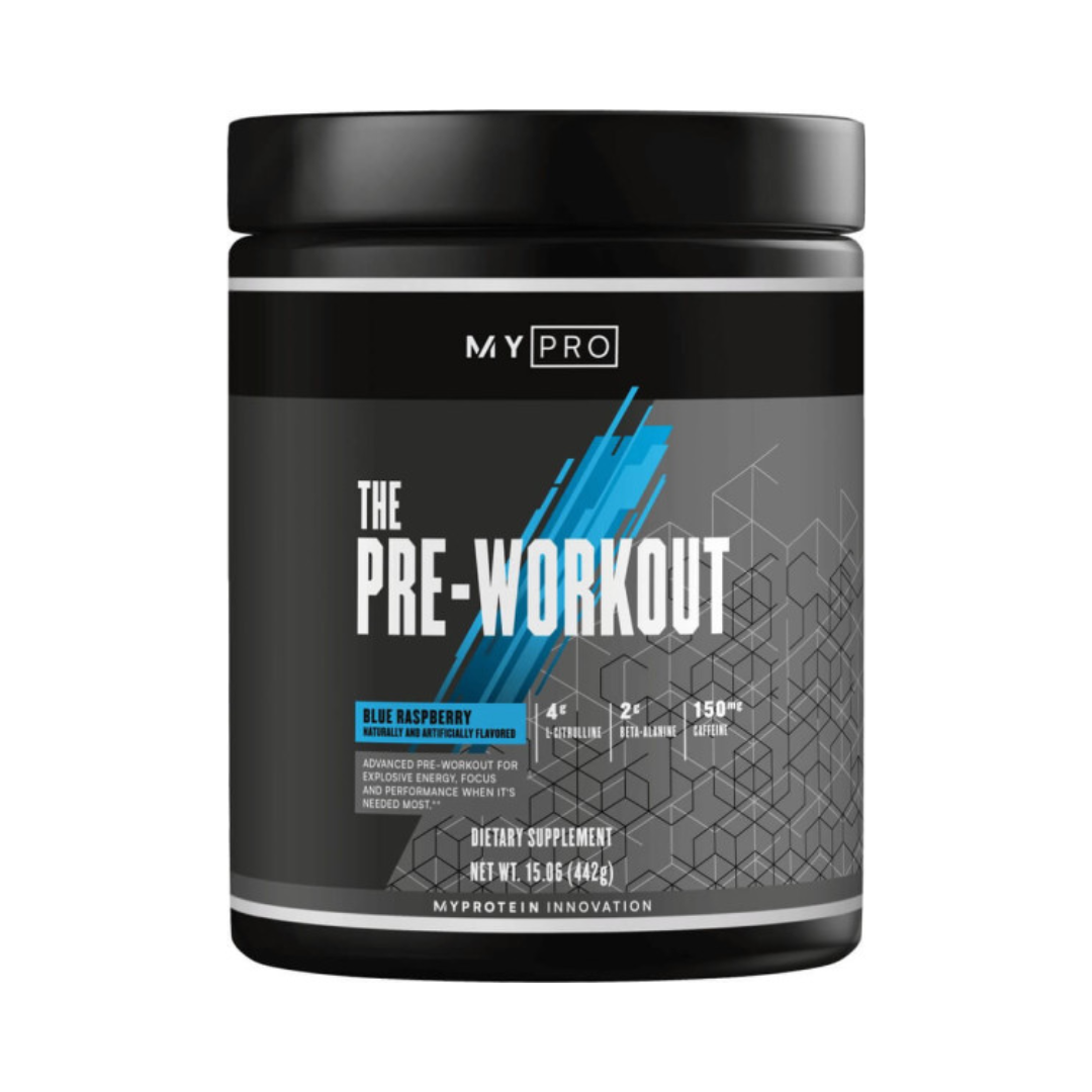 MyProtein THE Pre-Workout Pre 465g Blue Raspberry