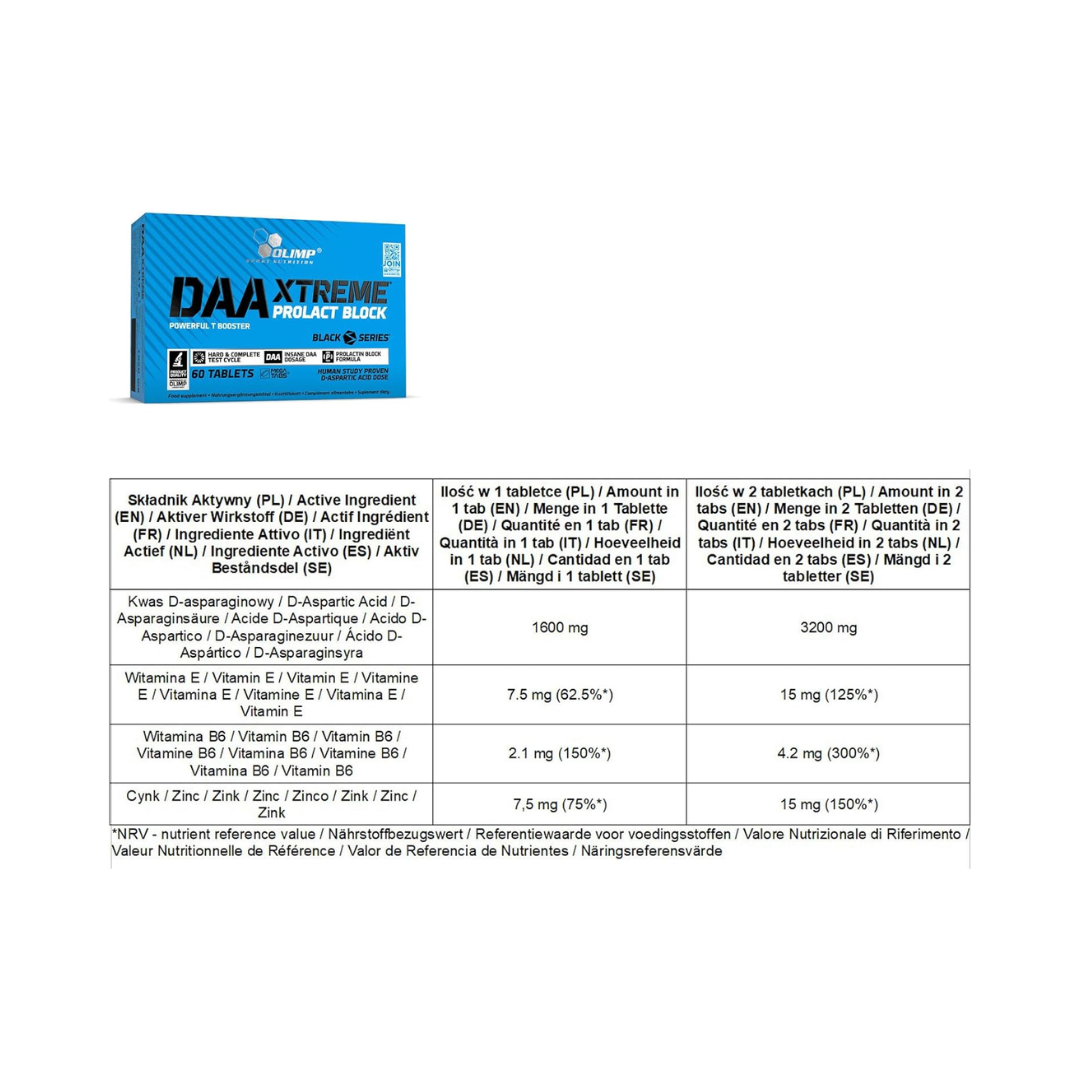 Olimp Sport Nutrition DAA Xtreme 60 Tabs