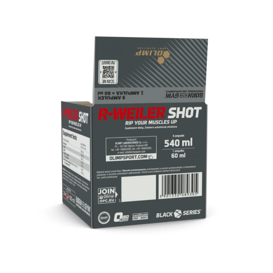Olimp Sport Nutrition R-Weiler Shot 9x60ml - Cola