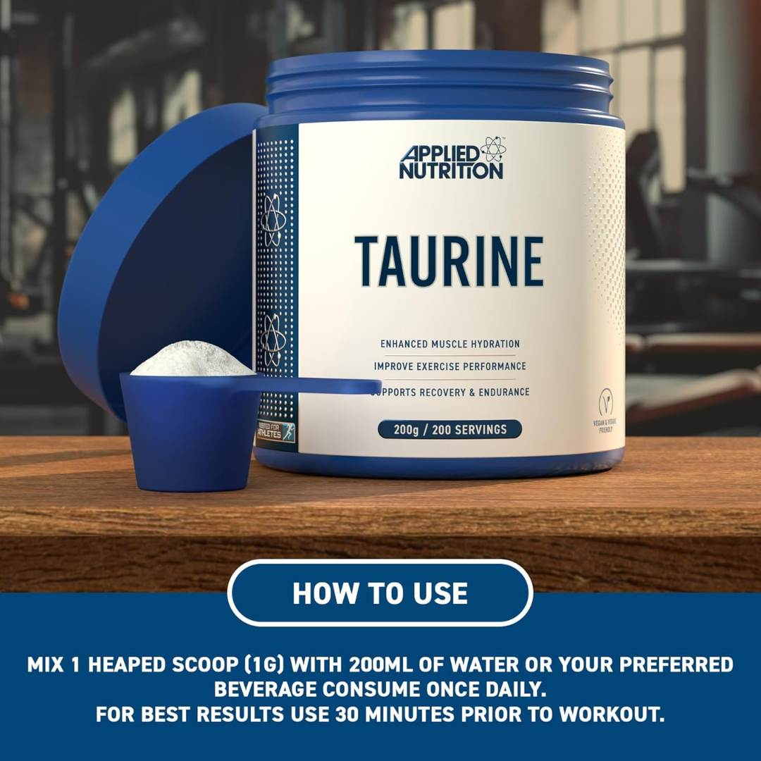 Applied Nutrition Taurine 200g Unflavoured