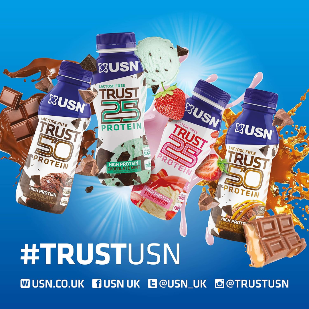USN Trust Protein 50 6x500ml - Chocolate
