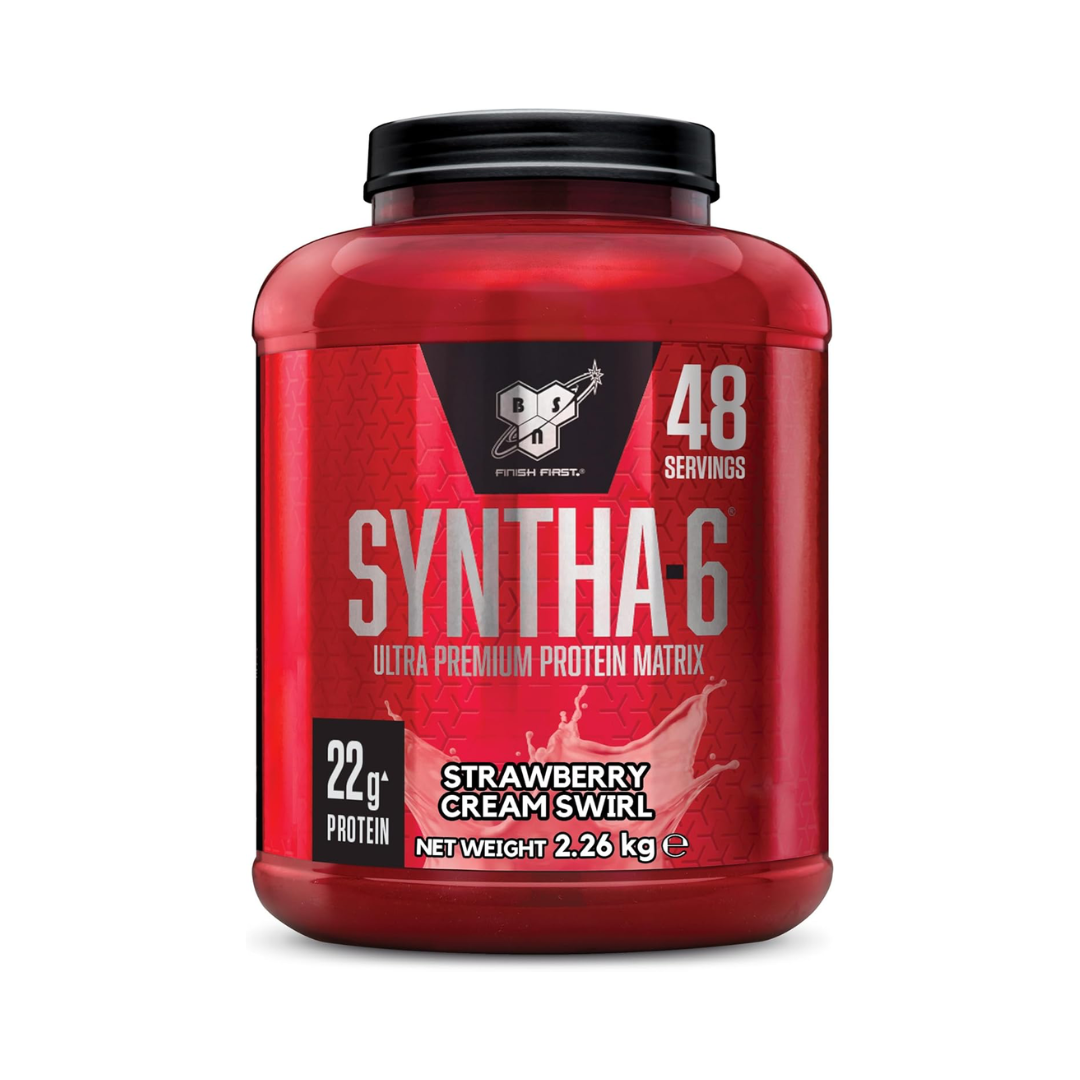 BSN Syntha 6 Limited Edition 2.26kg - Strawberry Cream Swirl