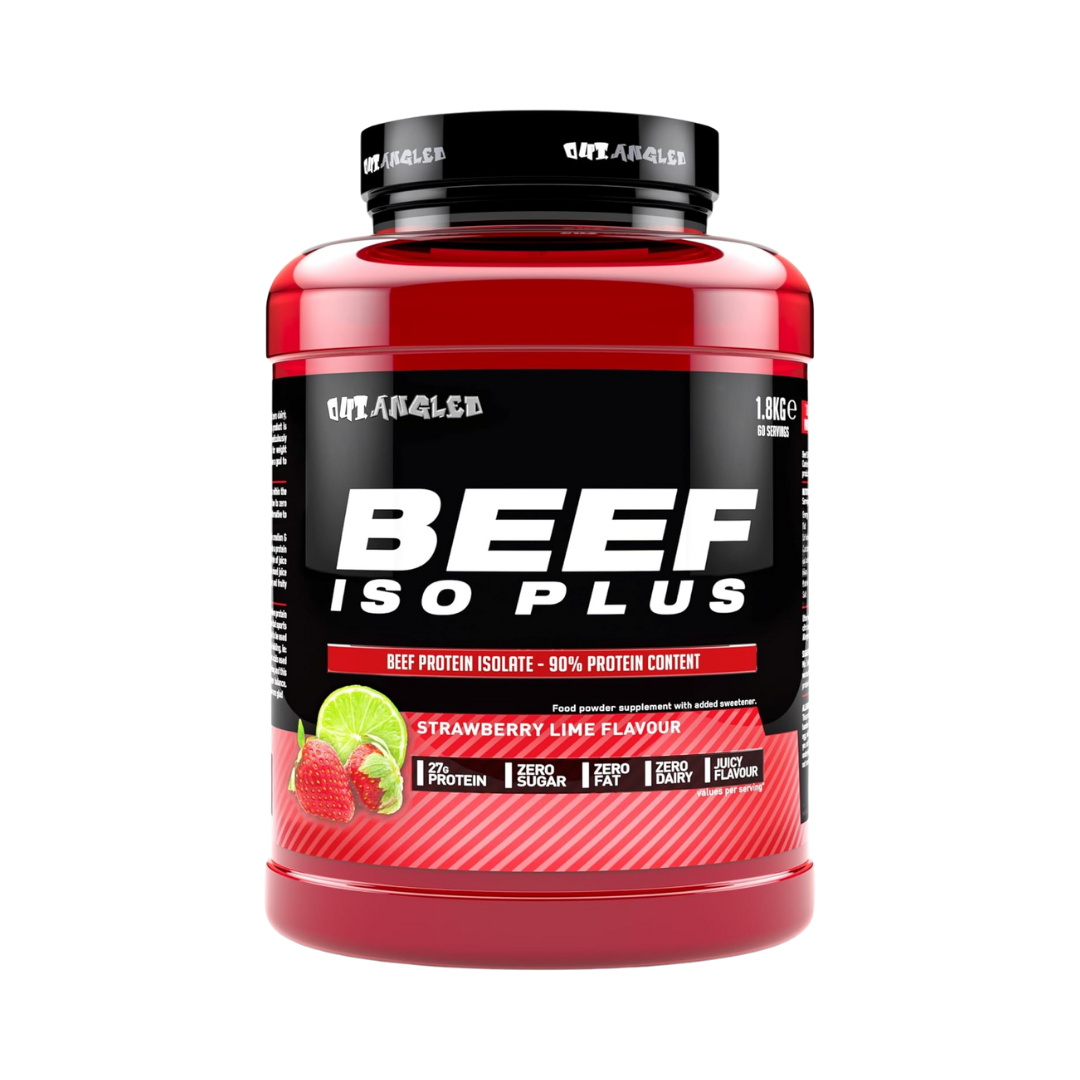Outangled Beef Iso Plus 1.8kg - Strawberry Lime