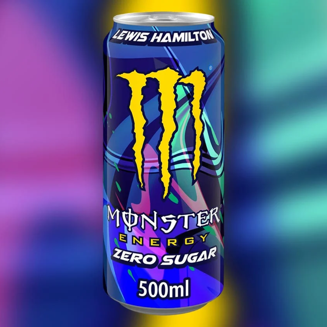 Monster Energy Zero Sugar 12x500ml - Lewis Hamilton