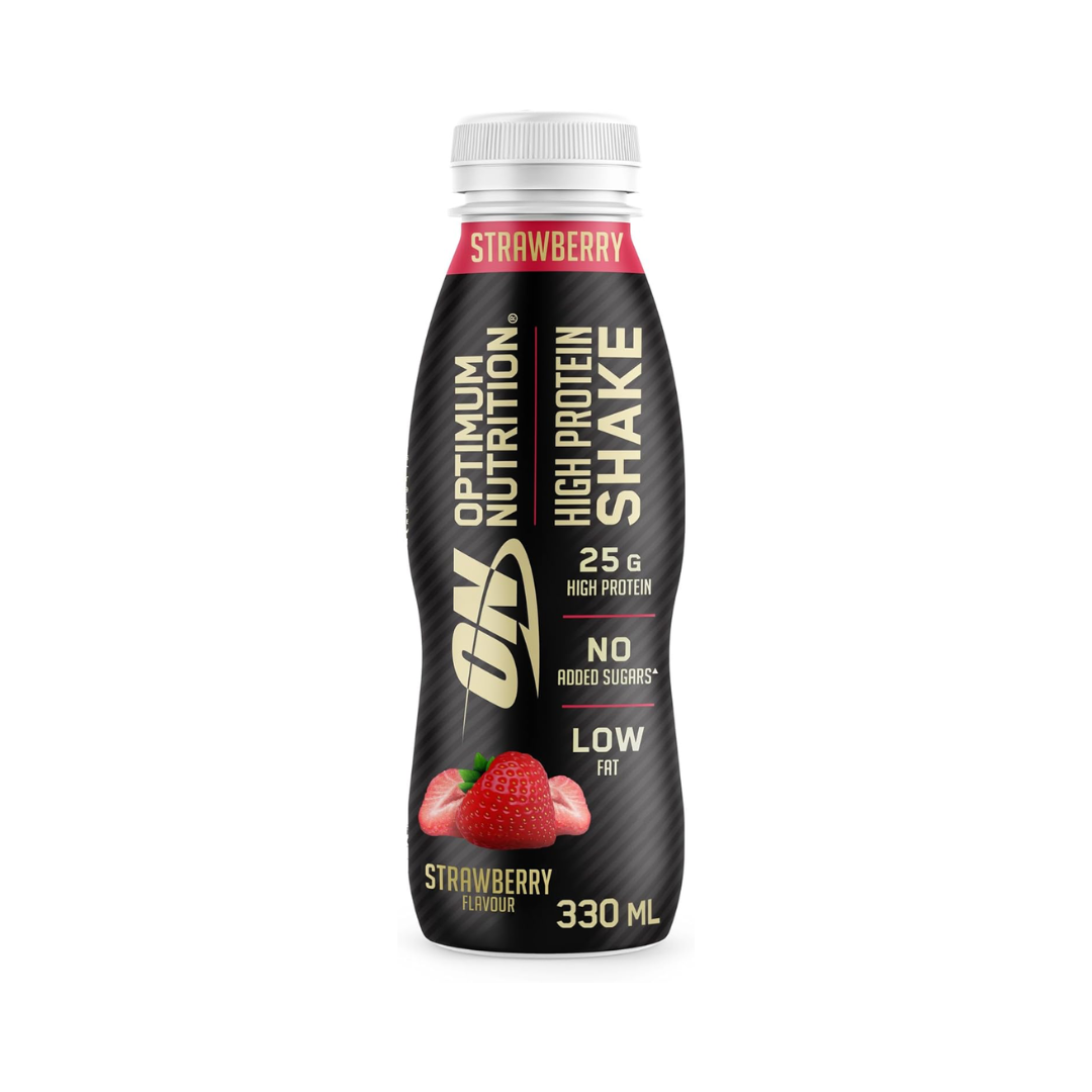 Optimum Nutrition Protein Shake 12x330ml - Strawberry