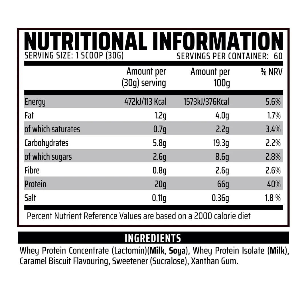 Chemical Warfare OP1 Whey 1.8kg - Vanilla Ice Cream