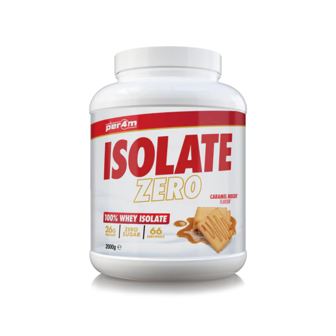 Per4m Isolate Zero 2kg - Caramel Biscuit