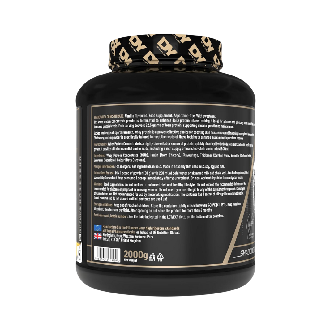 DY Nutrition Shadowhey Concentrate 2kg - Vanilla