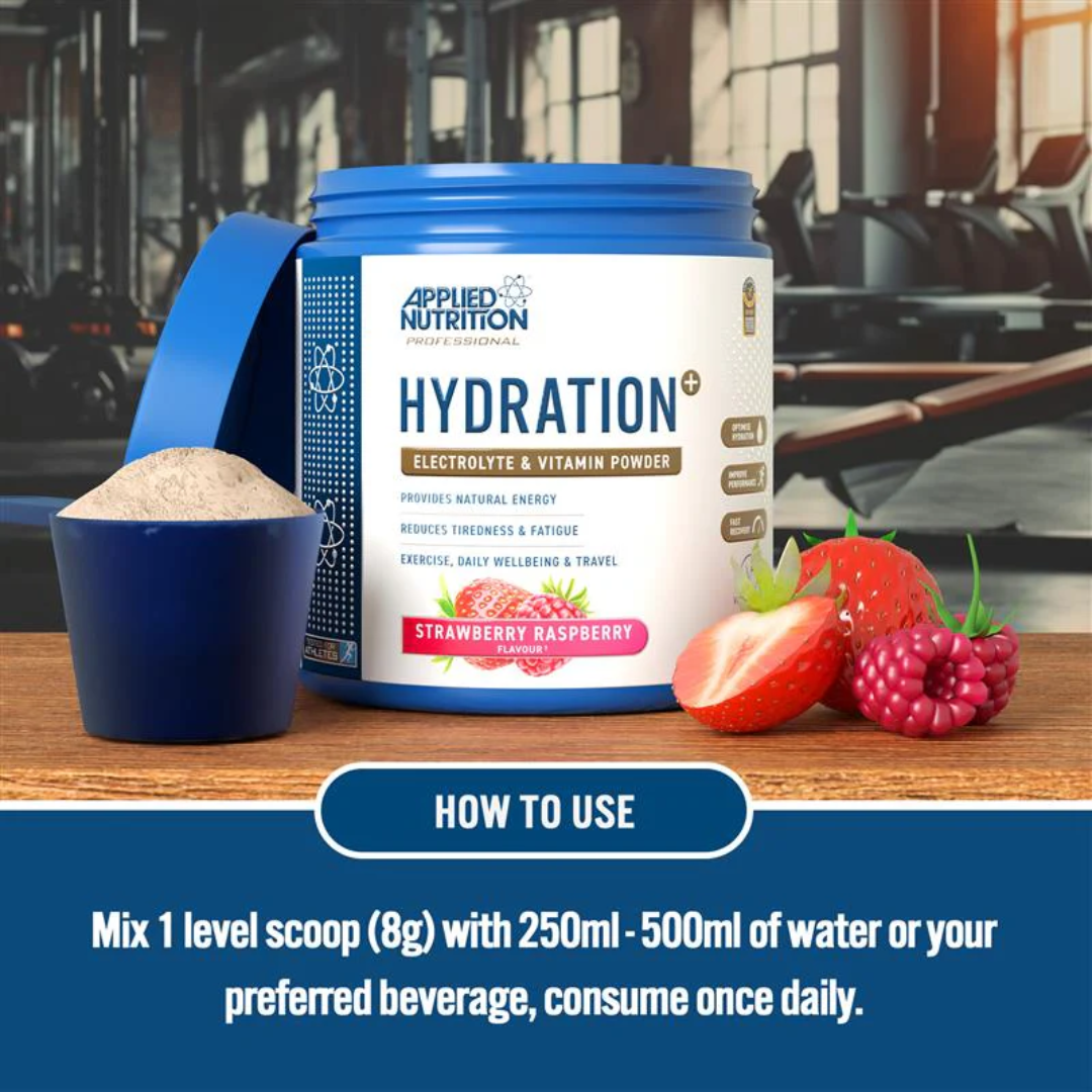 Applied Nutrition Hydration Powder 240g - Strawberry & Raspberry