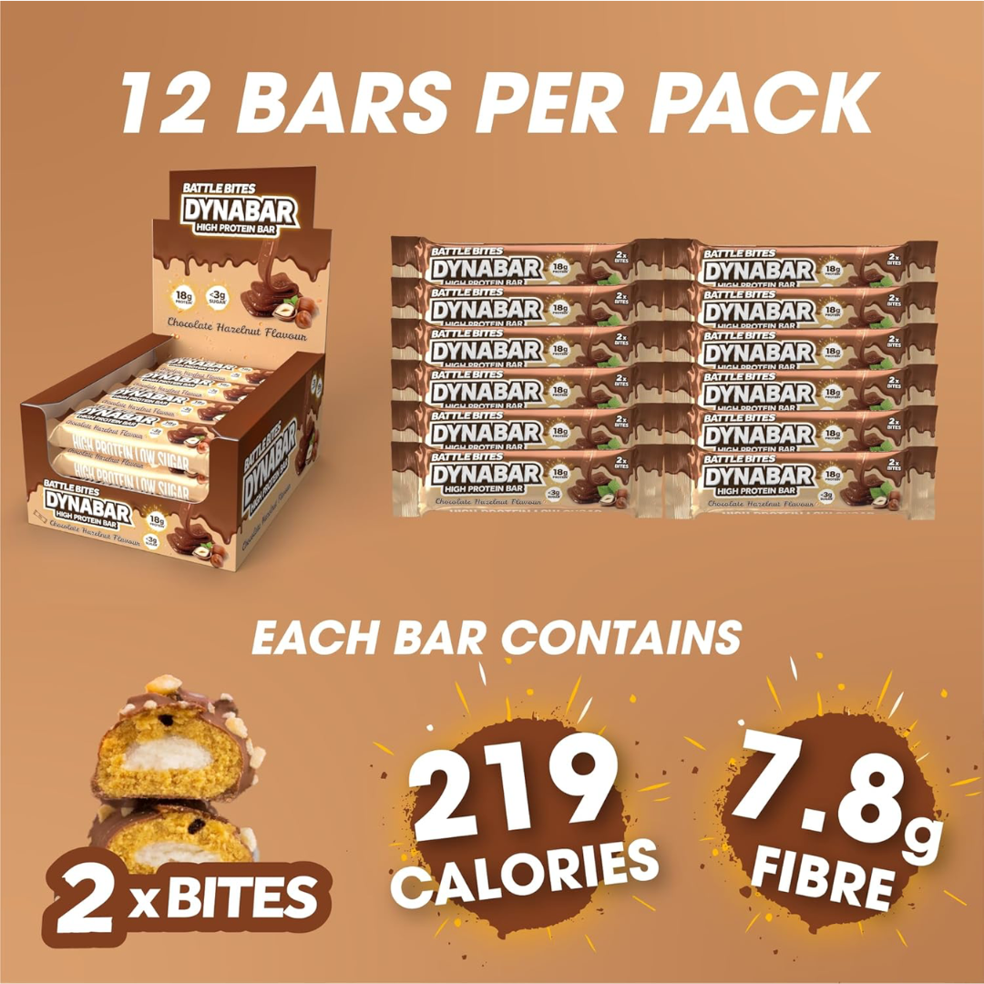 Battle Snacks DynaBar 12x60g - Peanut Butter Cup
