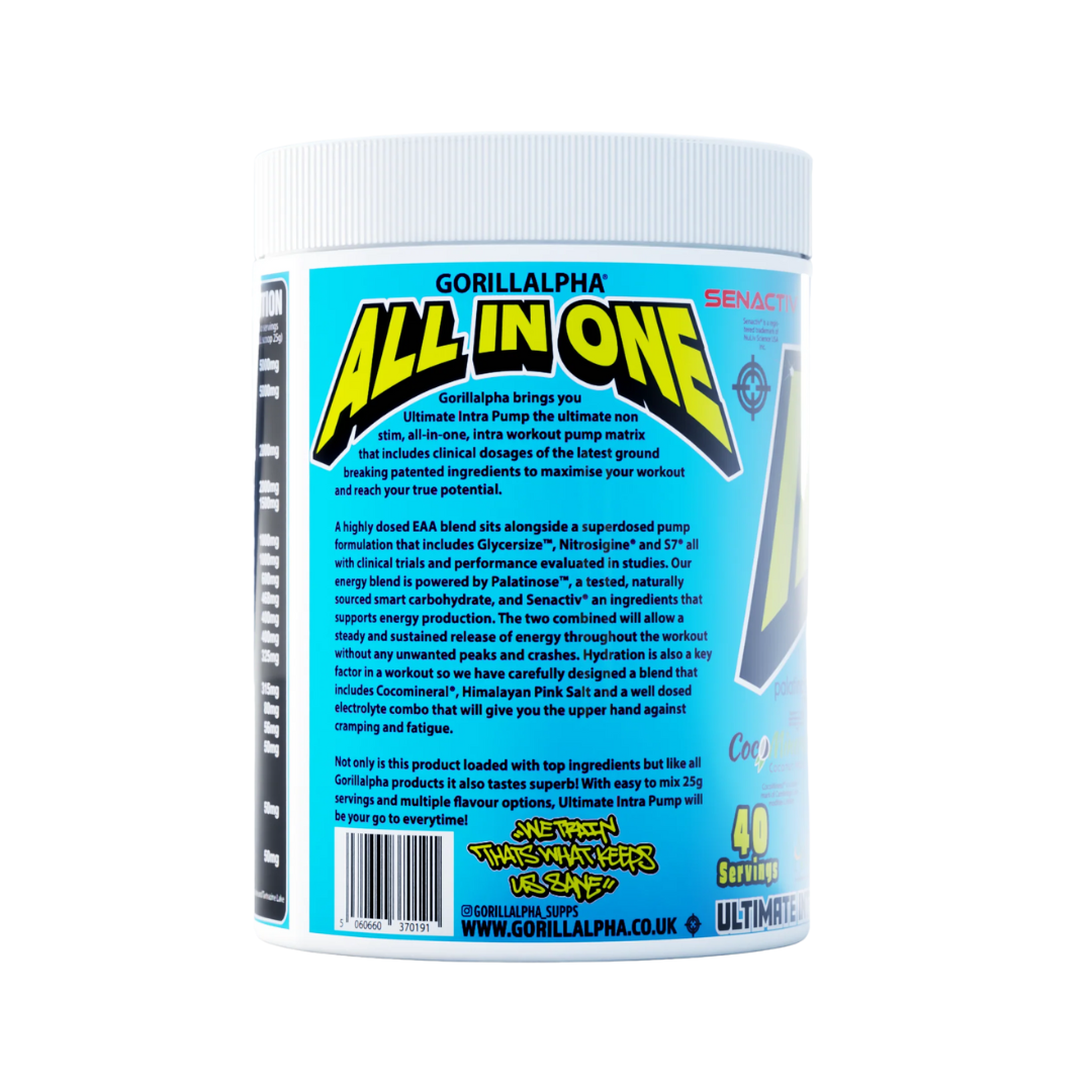 Gorillalpha Ultimate Intra Pump 500g Boom Boom Pow