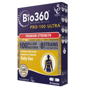 Natures Aid Pro-100 Ultra 8 Strain Complex 30 Caps