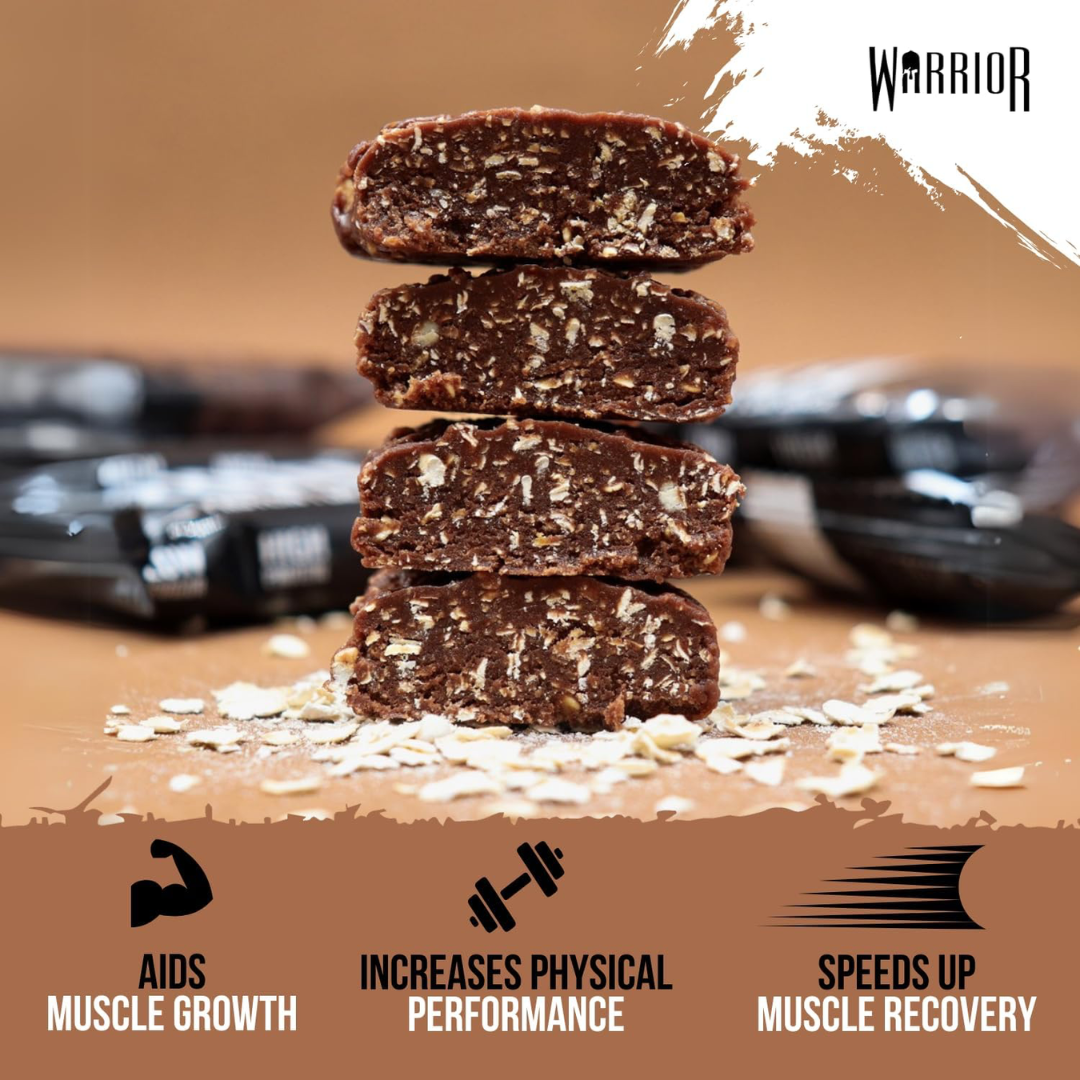 Warrior Raw Protein Flapjack 12x75g - Red Velvet Cake