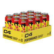 Cellucor C4 Performance Energy Carbonated RTD 12x500ml - Millions Strawberry