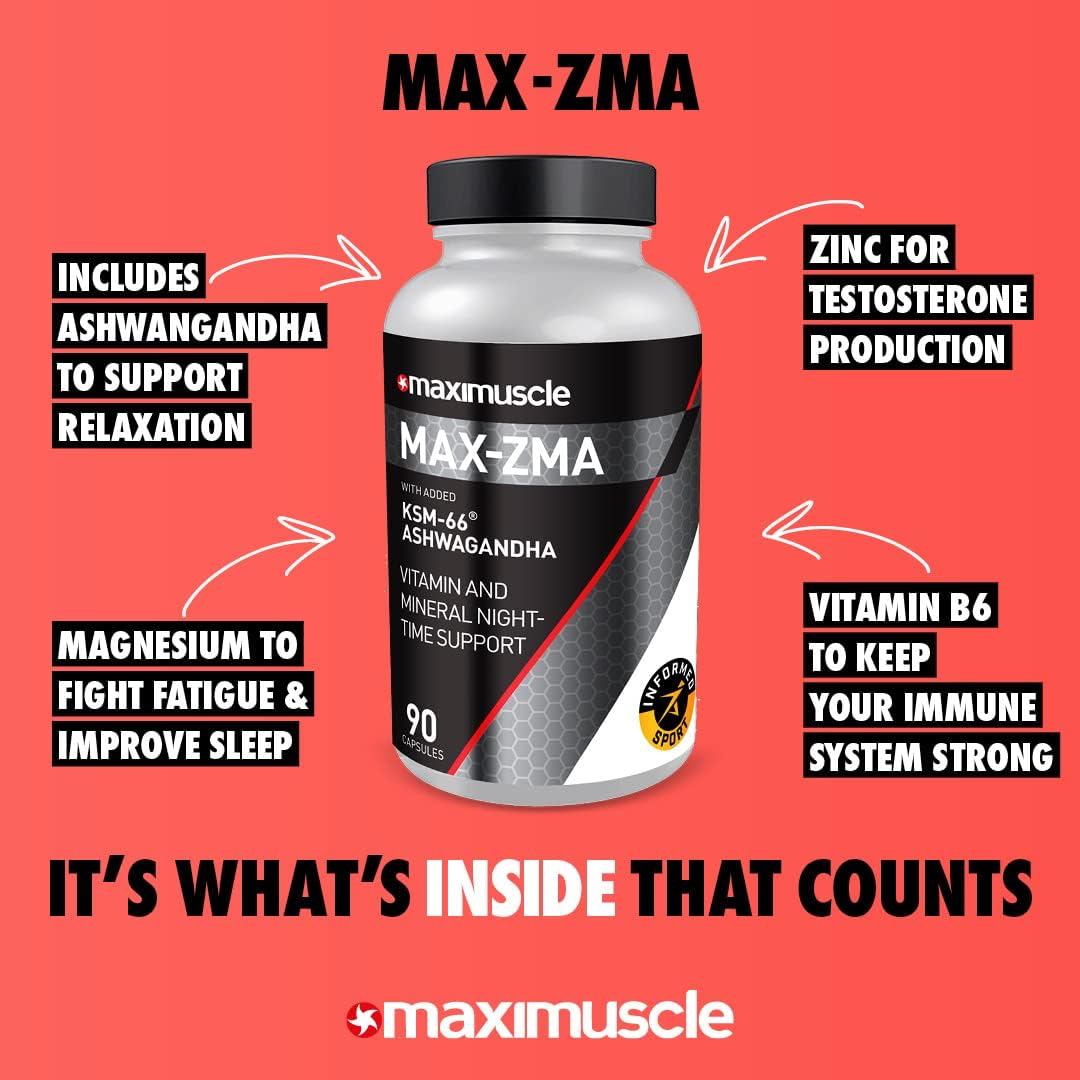 MaxiNutrition ZMA 90 Caps