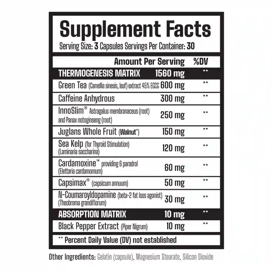 Muscle Rage Lipodrol 90 Caps
