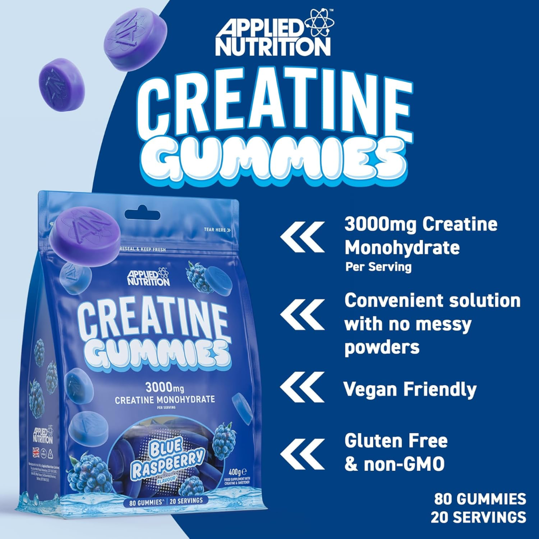 Applied Nutrition Creatine Gummies 80 Gummies - Millions Blackcurrant