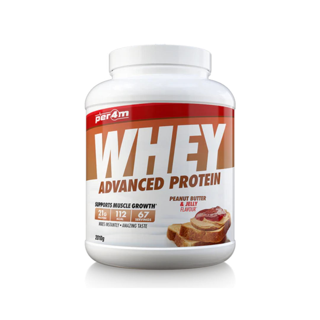 Per4m Advanced Whey Protein 2.01kg - Peanut Butter & Jelly