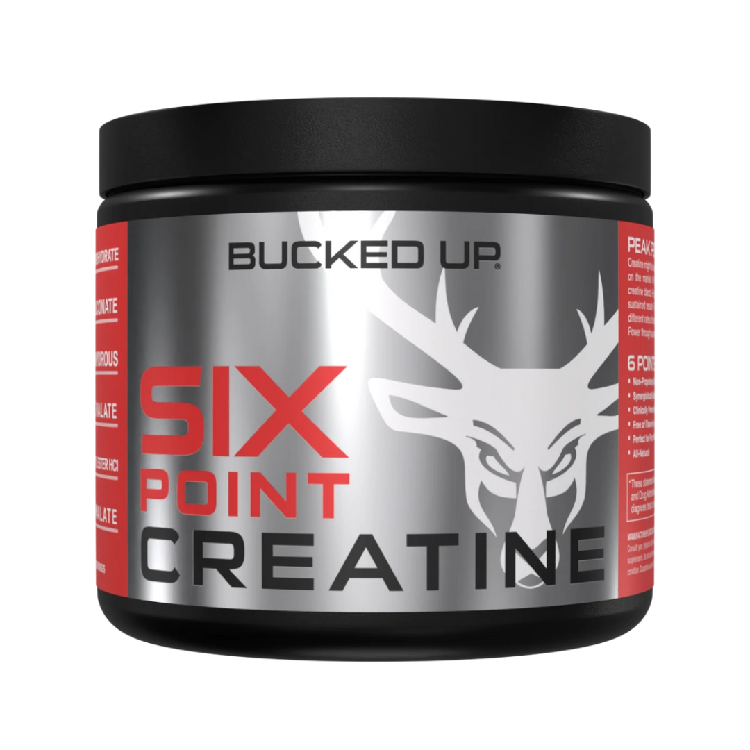 Bucked Up 6 Point Unflavoured Creatine 175.5g