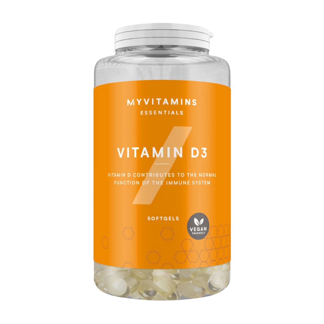 MyProtein MyVitamins Vitamin D3 180 Caps Unflavoured