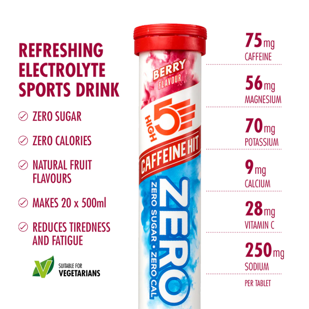 HIGH5 Zero Caffeine Hit 8x20 Tabs - Pink Grapefruit