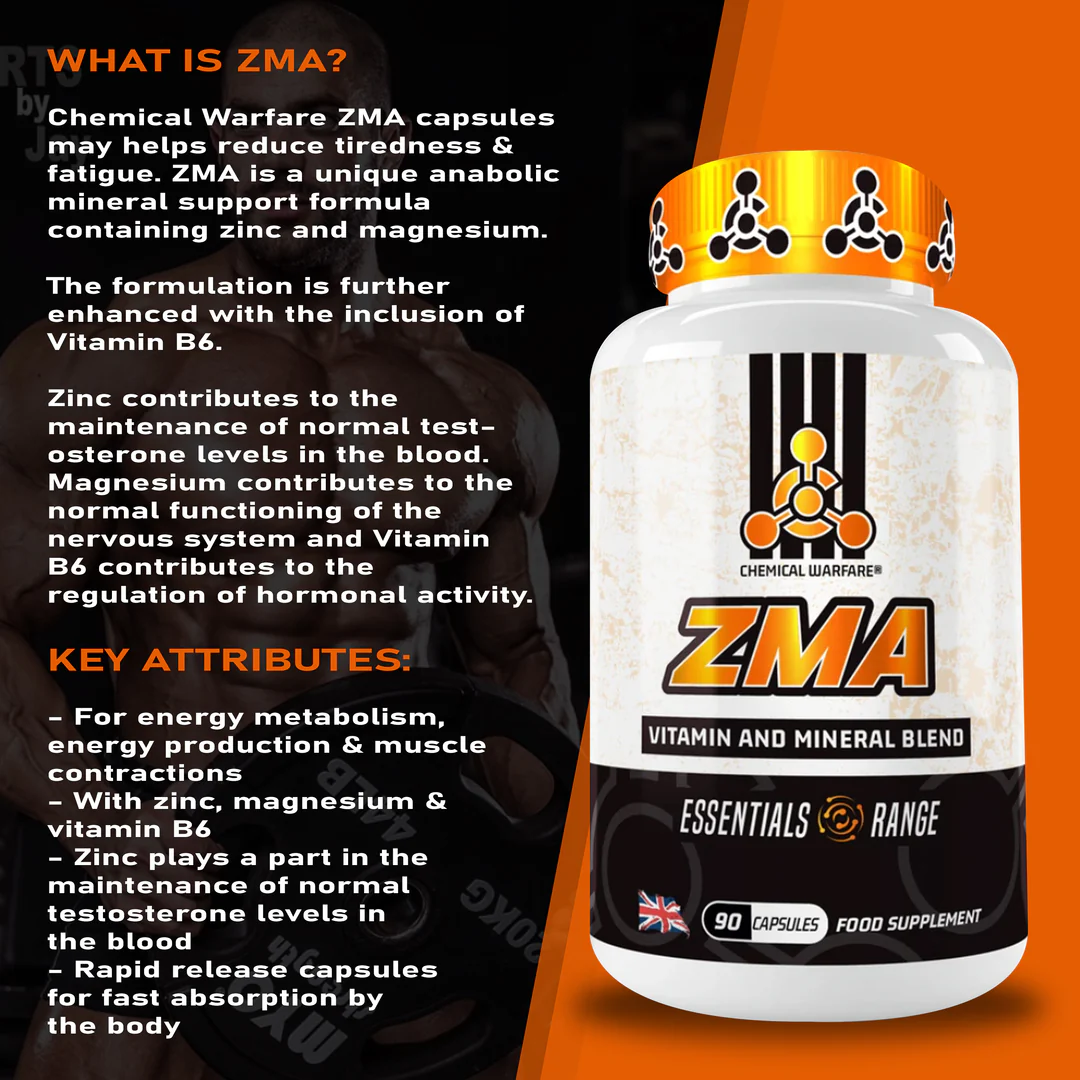 Chemical Warfare ZMA 90 Caps