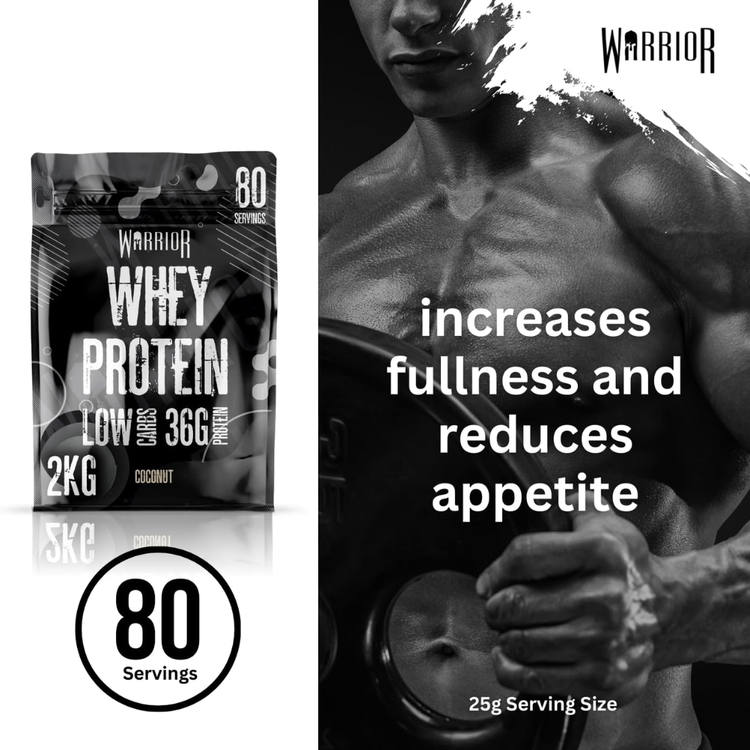Warrior Whey 2kg - Vanilla Ice Cream