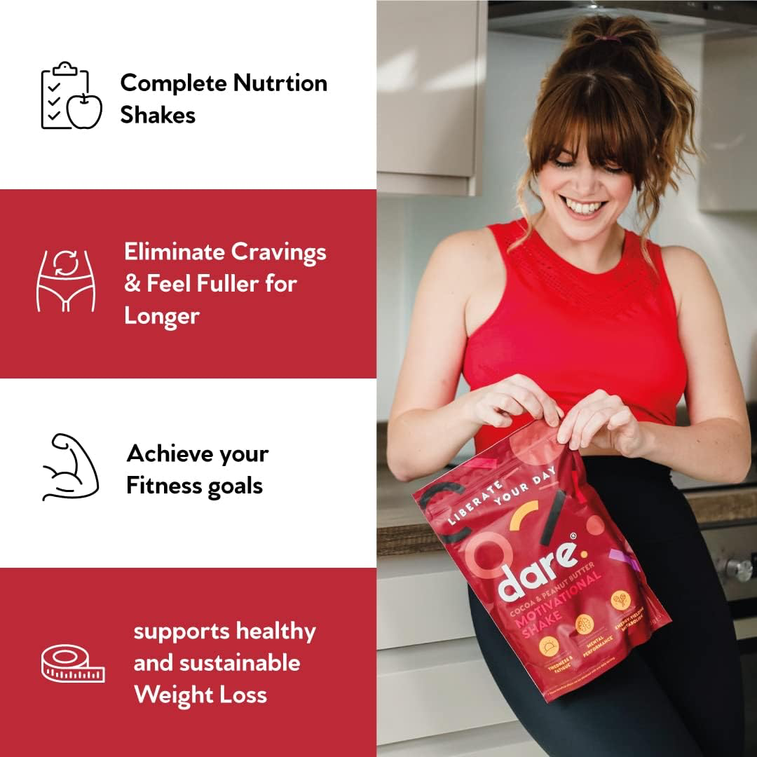 dare. Motivational Shake 750g - Cocoa & Jaffa Orange