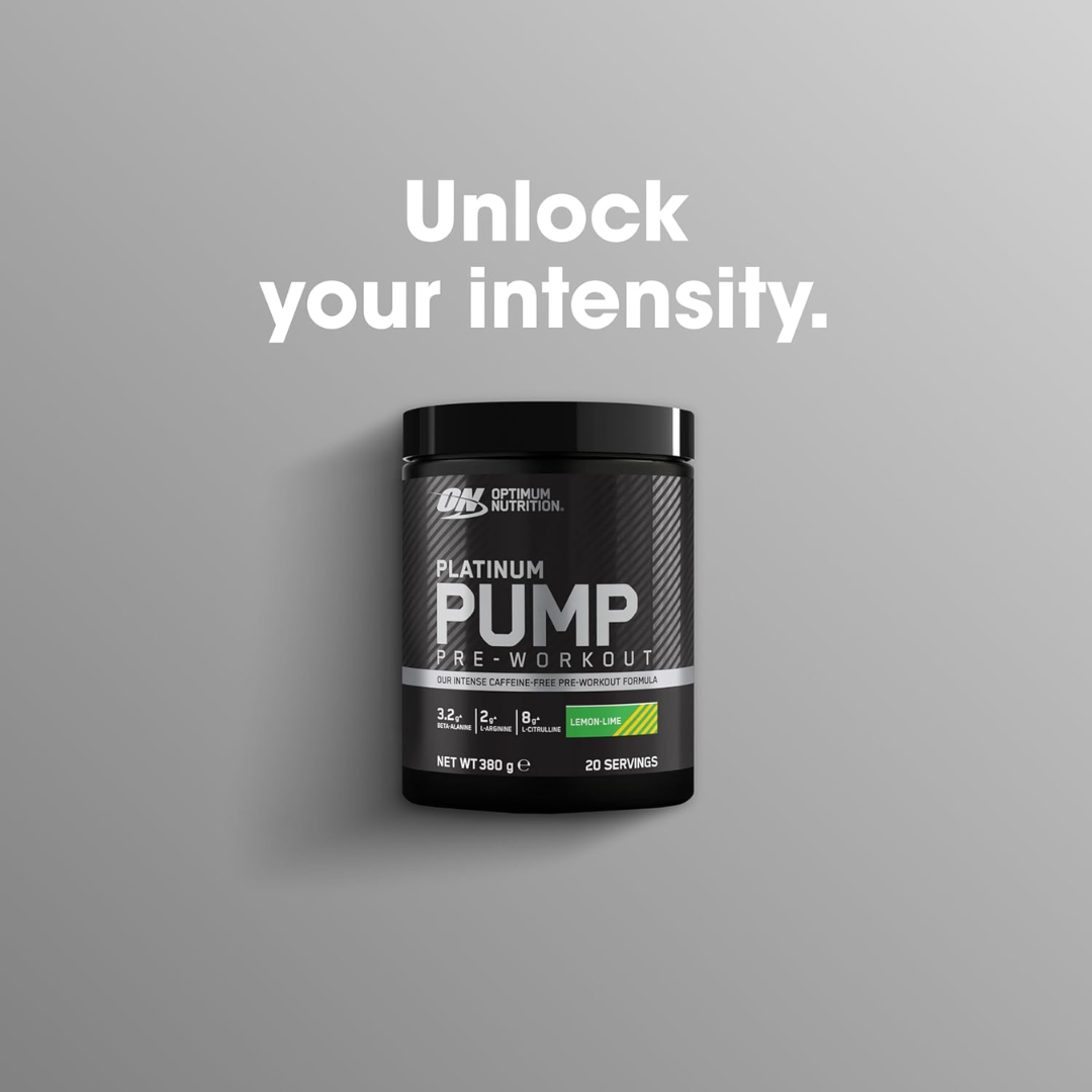 Optimum Nutrition Platinum Pump 380g - Lemon Lime