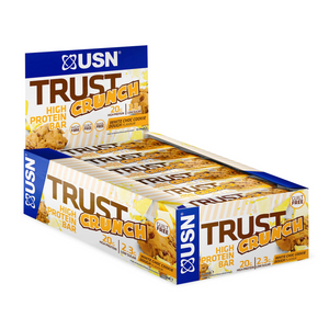 USN Trust Crunch Bars 12x60g - White Chocolate Cookie Dough
