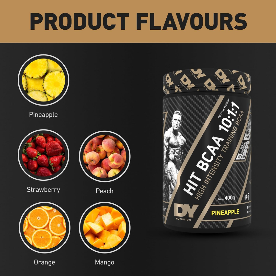 DY Nutrition Hit BCAA 10:1:1 400g - Pineapple