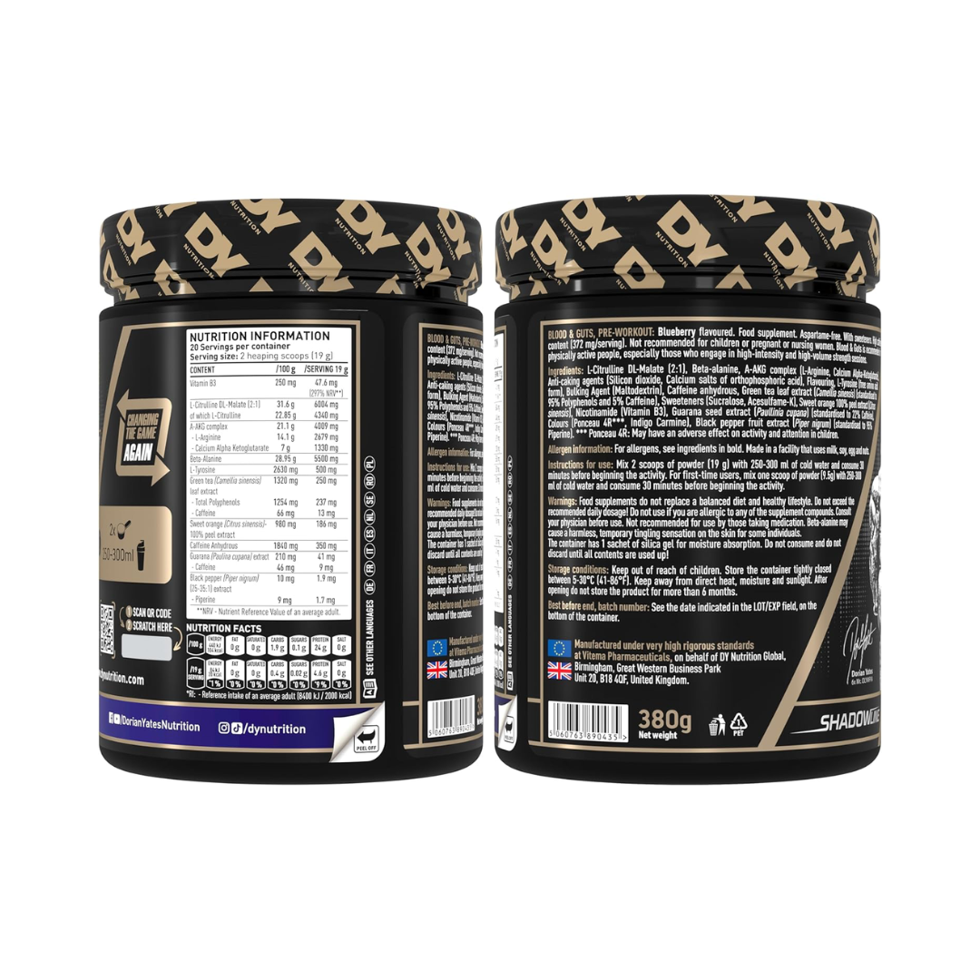 DY Nutrition Blood And Guts 380g - Watermelon