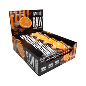 Warrior Raw Protein Flapjack 12x75g - Chocolate Orange