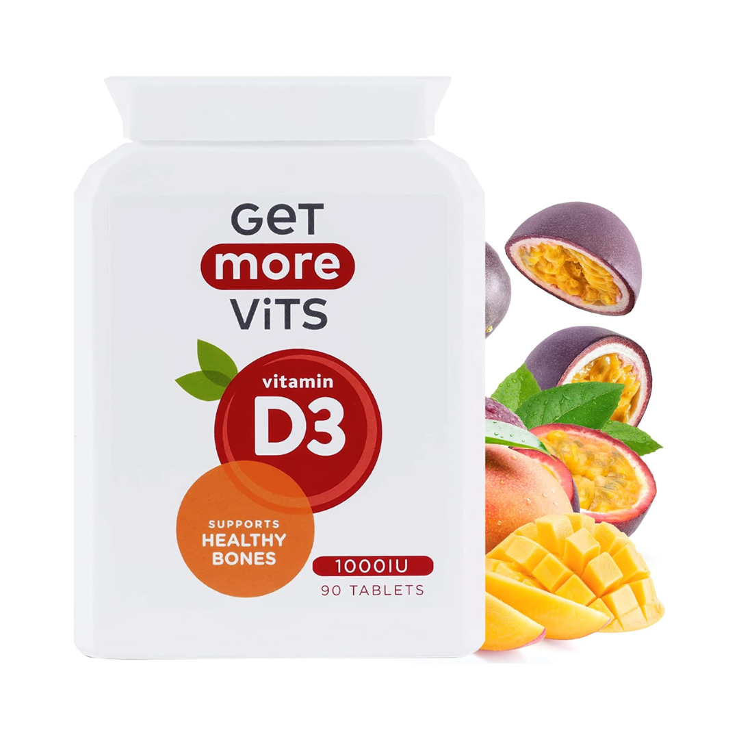 Get More Vits Vitamin D3 90 Tabs