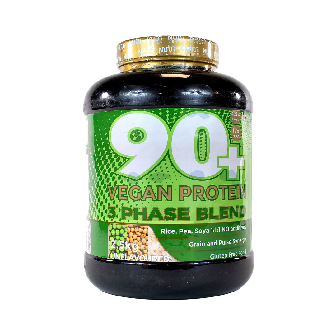 NutriVegan 90+ Protein Vegan 2.5kg Unflavoured