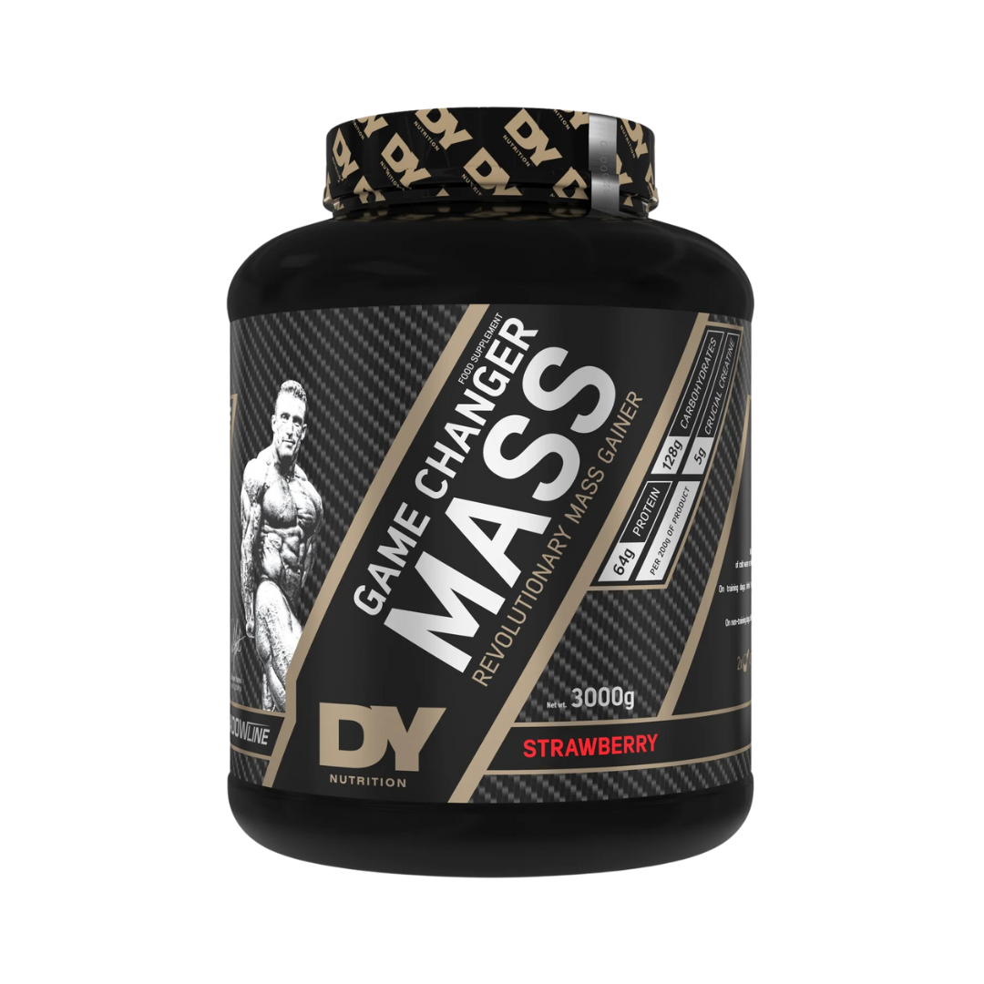 DY Nutrition Game Changer Mass Gainer 3kg - Strawberry Banana