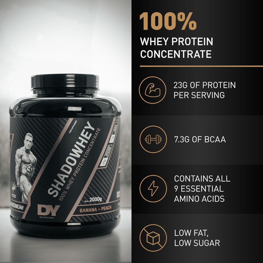 DY Nutrition Shadowhey Concentrate 2kg - Strawberry