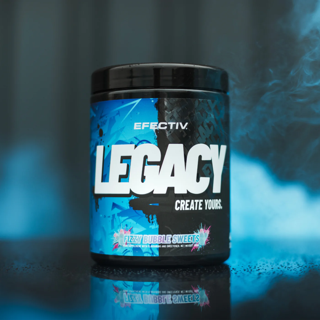 Efectiv Nutrition LEGACY Pre-Workout 380g Fizzy Bubble Sweets