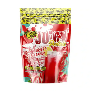 Chaos Crew Juicy Protein 600g - Strawberries and Cream Candy