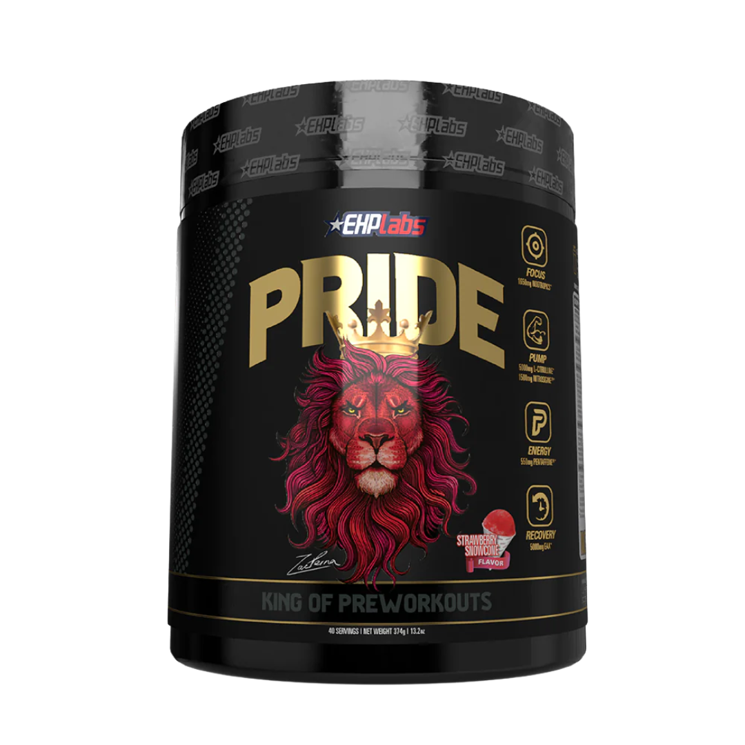 EHP Labs Pride Pre-Workout King Of Pre-Workouts 40 Servings - Strawberry Snowcone