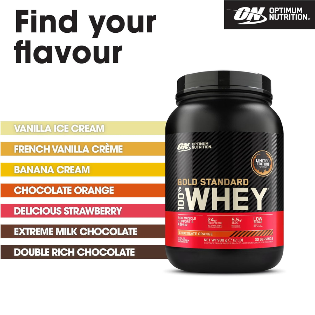 Optimum Nutrition Gold Standard 100% Whey 900g - Vanilla Ice Cream