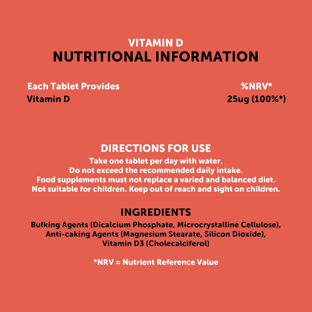 Get More Vits Vitamin D3 90 Tabs