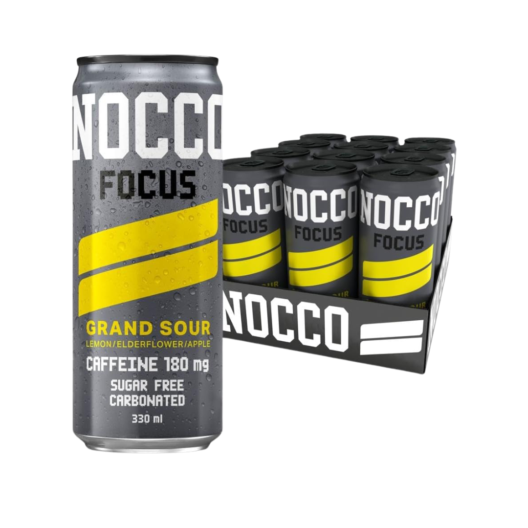 NOCCO Focus 12x330ml - Grand Sour