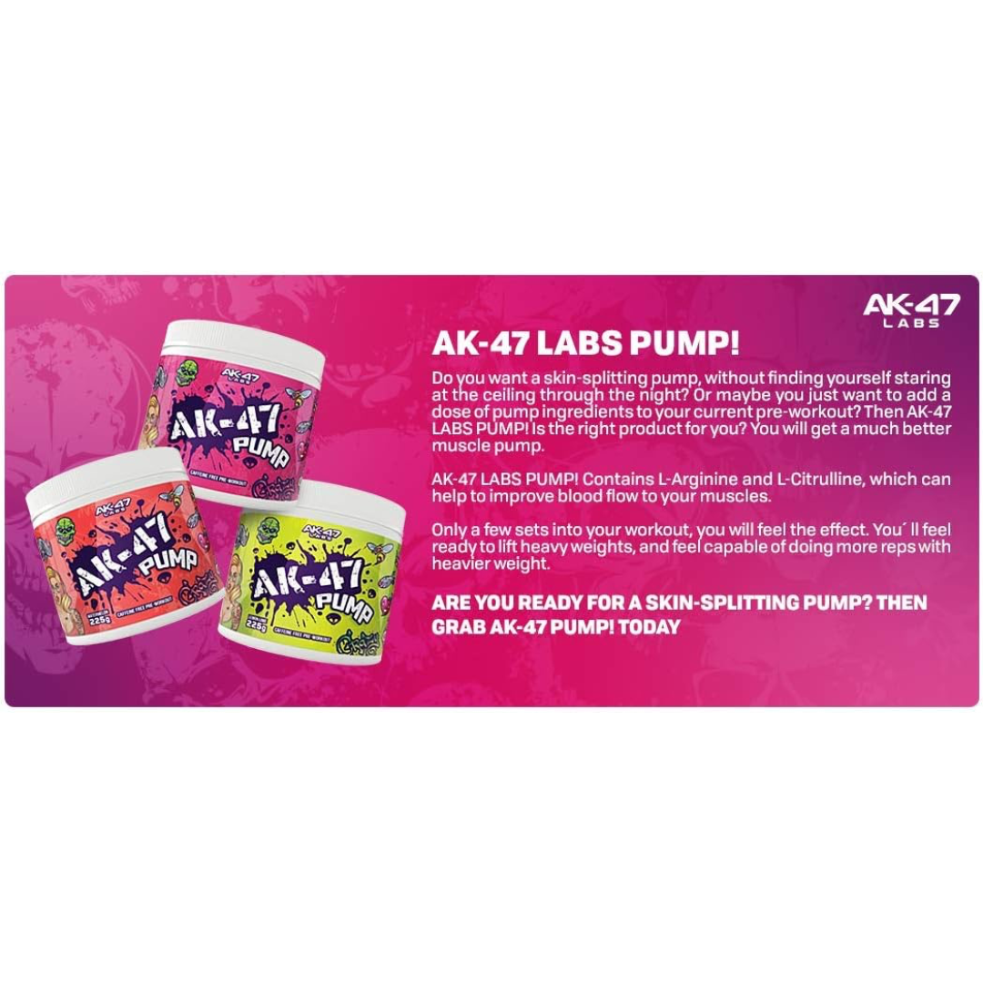 AK-47 Labs Pump 225g - Red Berry