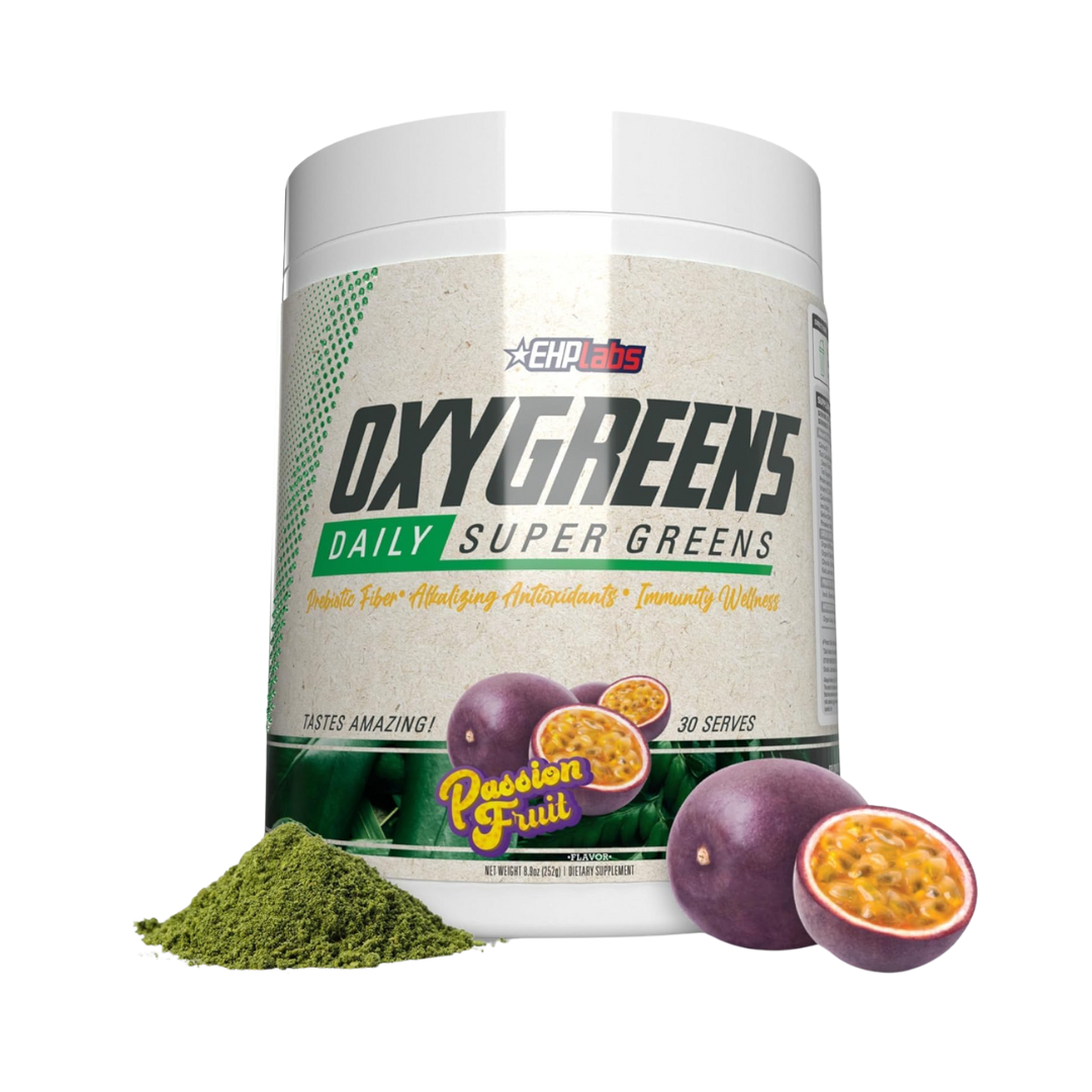 EHP Labs OxyGreens Daily Super Greens 30 Servings - Passionfruit
