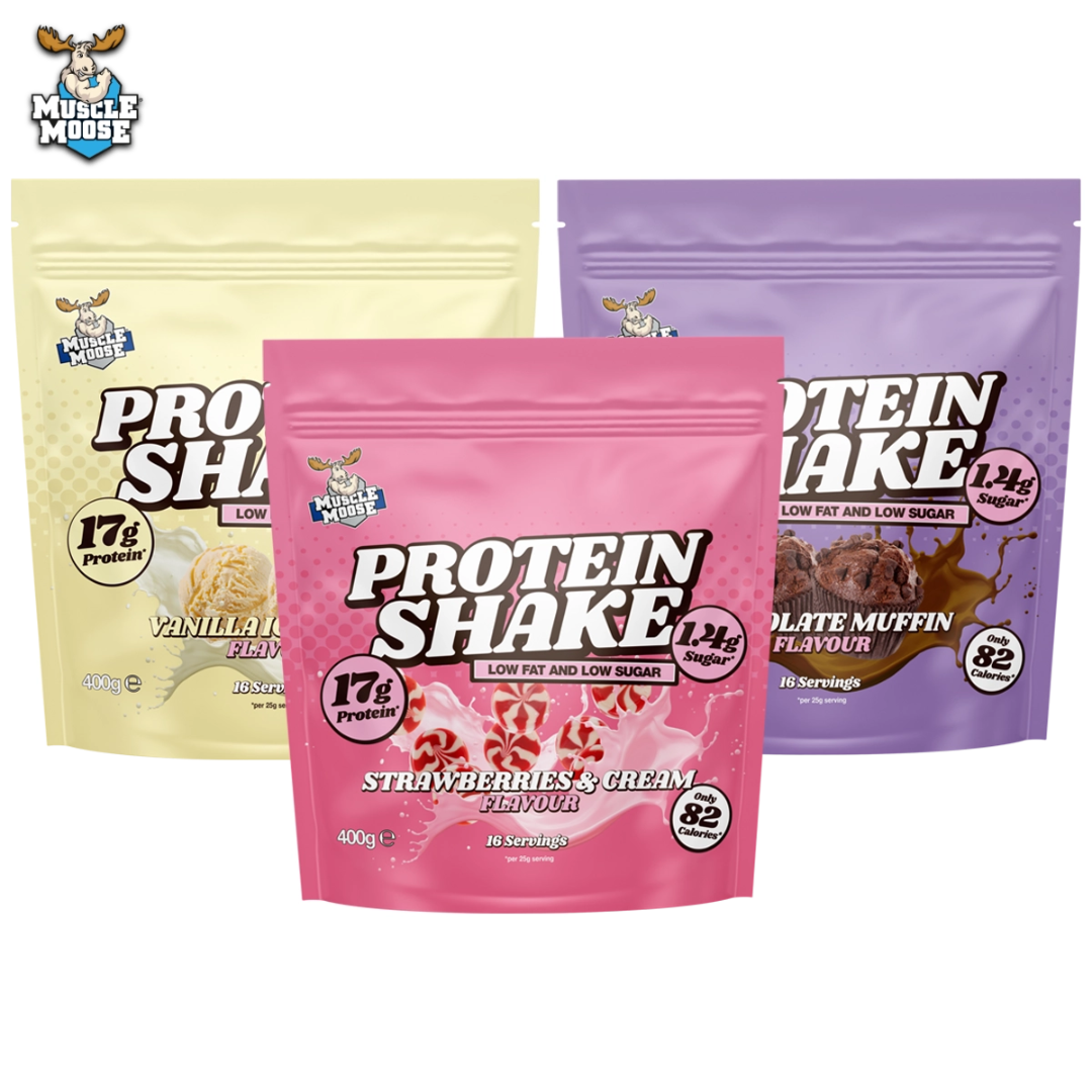Muscle Moose Protein Shake 400g - Vanilla Ice Cream