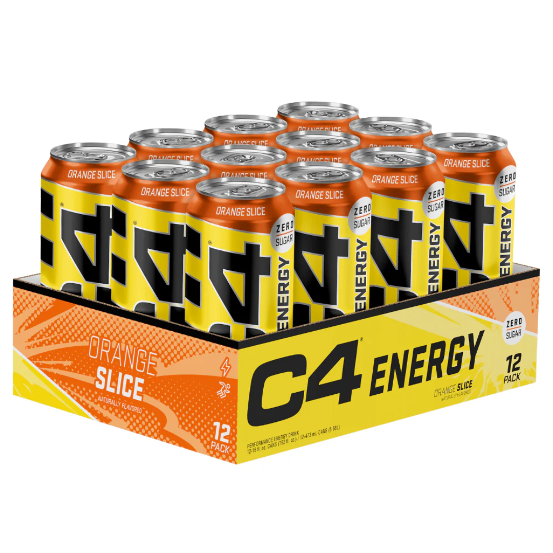 Cellucor C4 Performance Energy Carbonated RTD 12x500ml - Orange Slice
